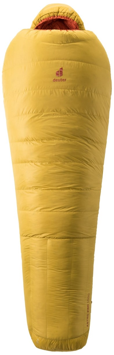 Sac de dormit Deuter Astro Pro 1000 EL Left Turmeric/Redwood