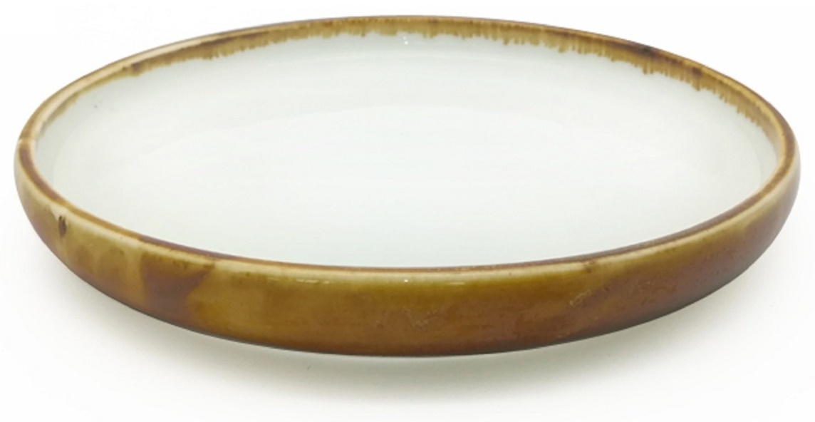 Набор обеденных тарелок Alir Outer Brown 29.5cm (ZA0041-12-z/QG004-12) 6pcs