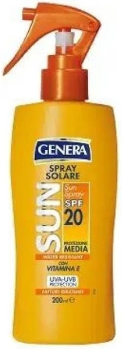 Солнцезащитный спрей Genera Sun Spray SPF20 200ml
