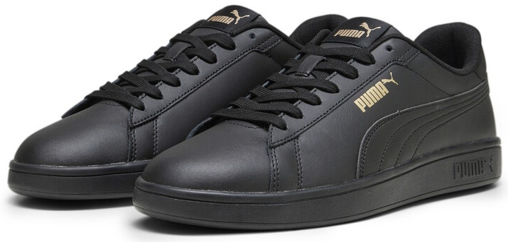 Кеды мужские Puma Smash 3.0 L Puma Black/Gold 40.5
