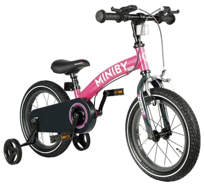 Детский велосипед Qplay Miniby 3in1 14 Rose 