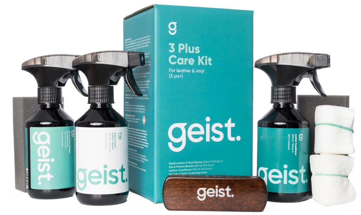 Набор для ухода за кожей и винилом Geist 3 Plus Care Kit for Leather & Vinyl