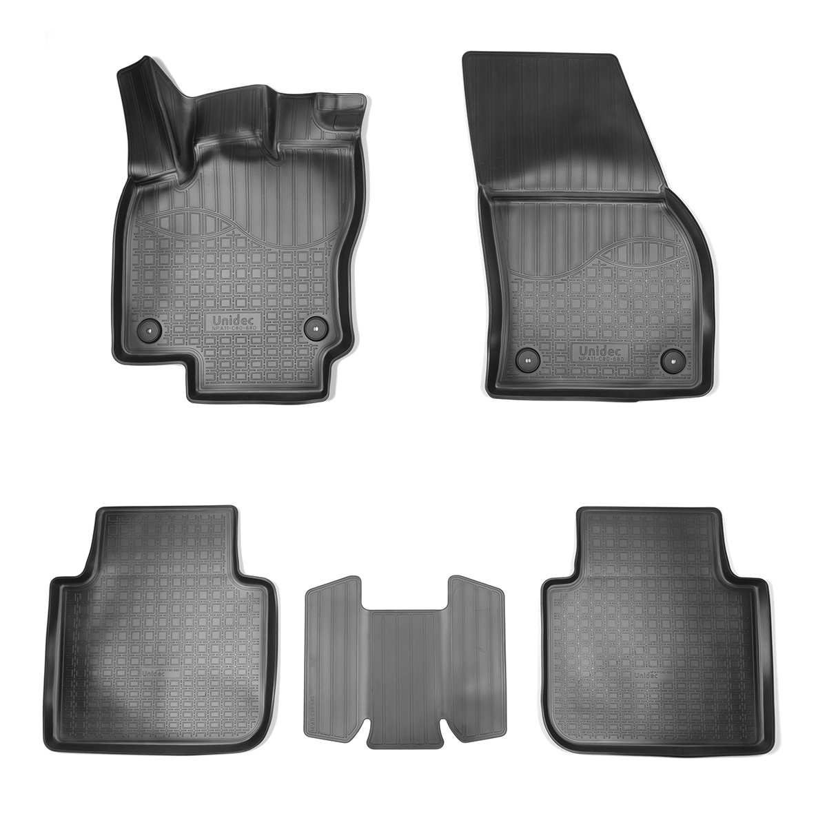 Автоковрики Norplast Unidec Seat Tarraco 3D 2018 (NPA11-C80-680)