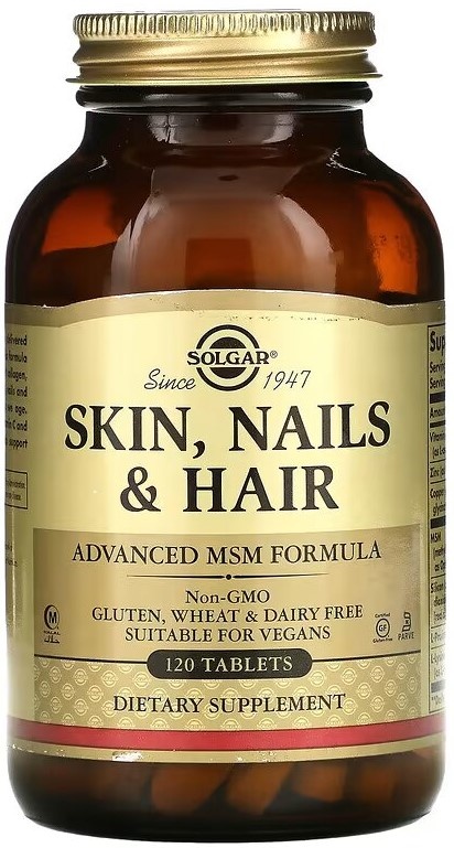 Витамины Solgar Skin Nails & Hair 120tab