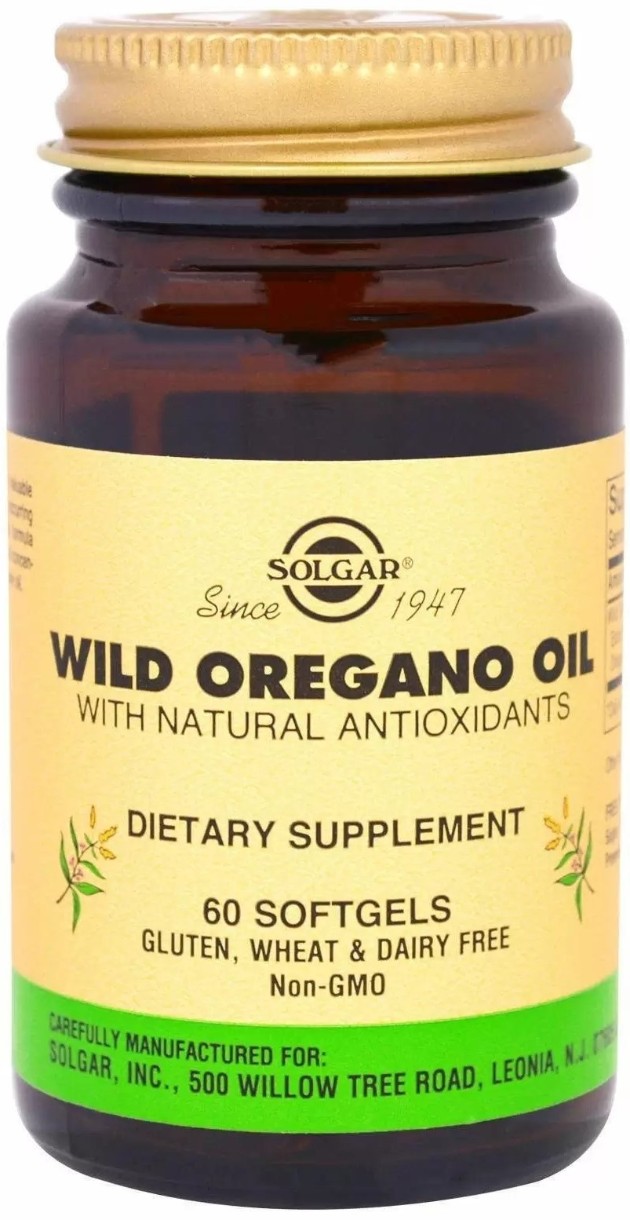 Витамины Solgar Wild Oregano Oil 175mg 60cap