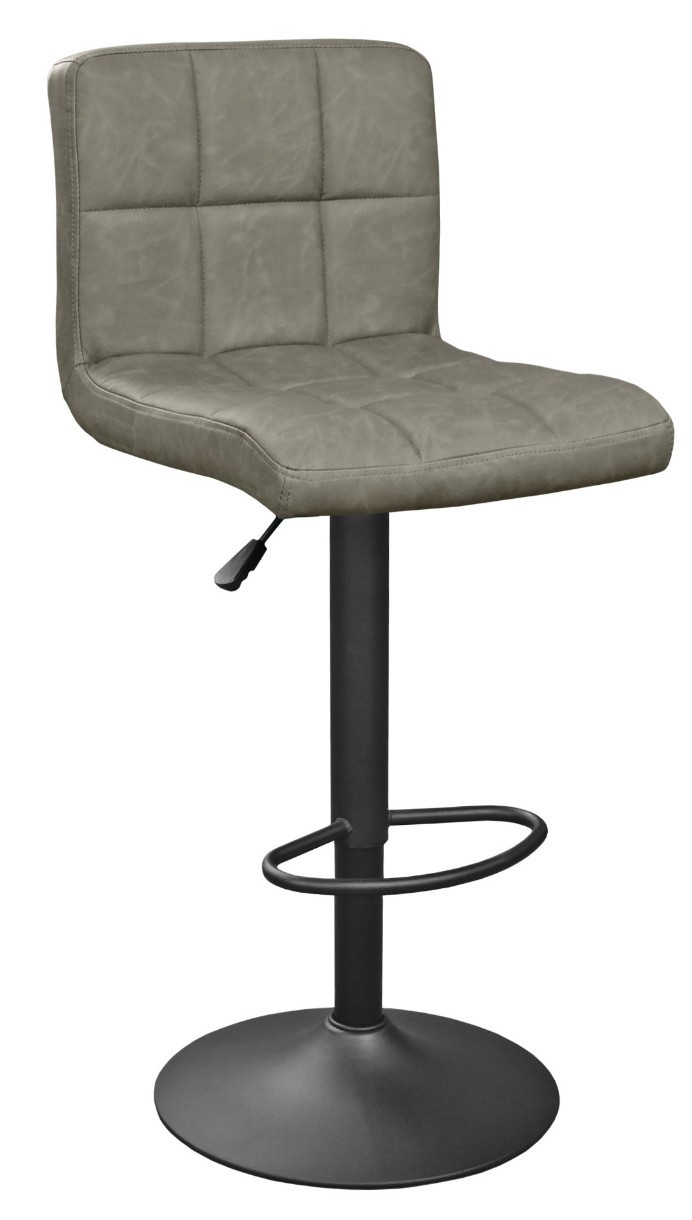 Барный стул Deco SB-044 Dark Grey Pu/Black Legs