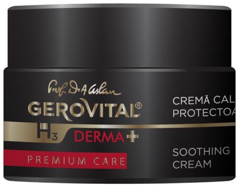 Крем для лица Gerovital H3 Derma+ Premium Care Soothing Protective Cream SPF10 50ml