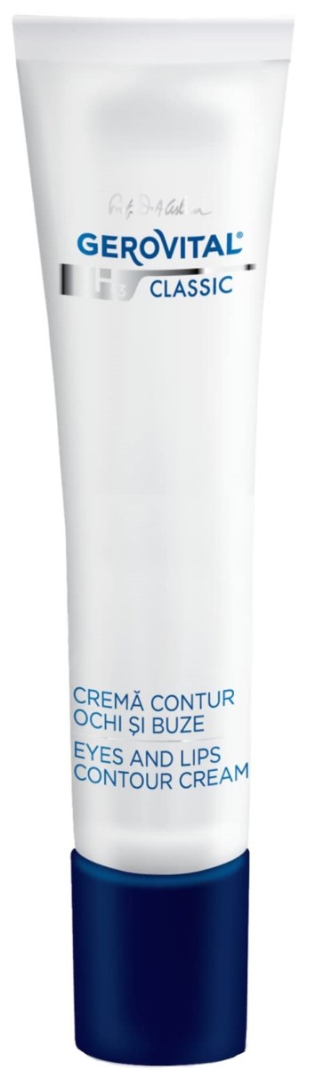 Крем для кожи вокруг глаз и губ Gerovital H3 Classic Eyes & Lips Contour Cream 15ml