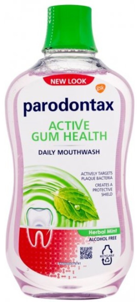 Apă de gură Parodontax Active Gum Health Herbal Mint 500ml
