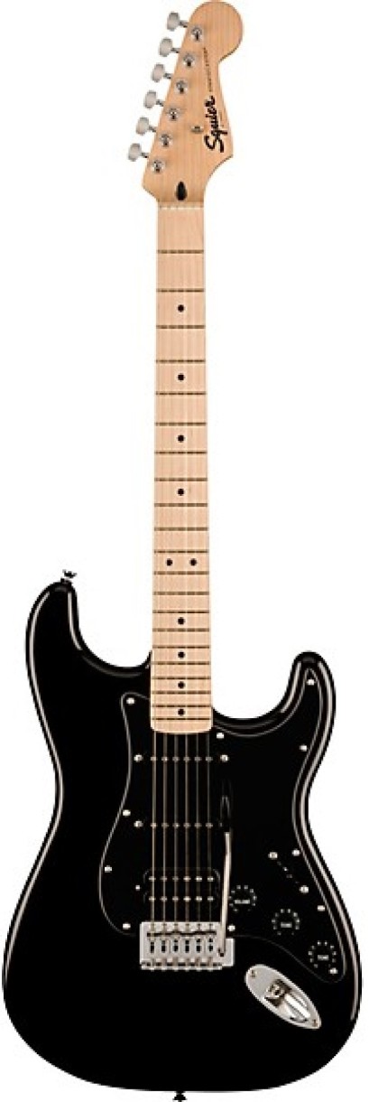 Электрическая гитара Fender Sonic Stratocaster HSS Maple Fingerboard (Black)