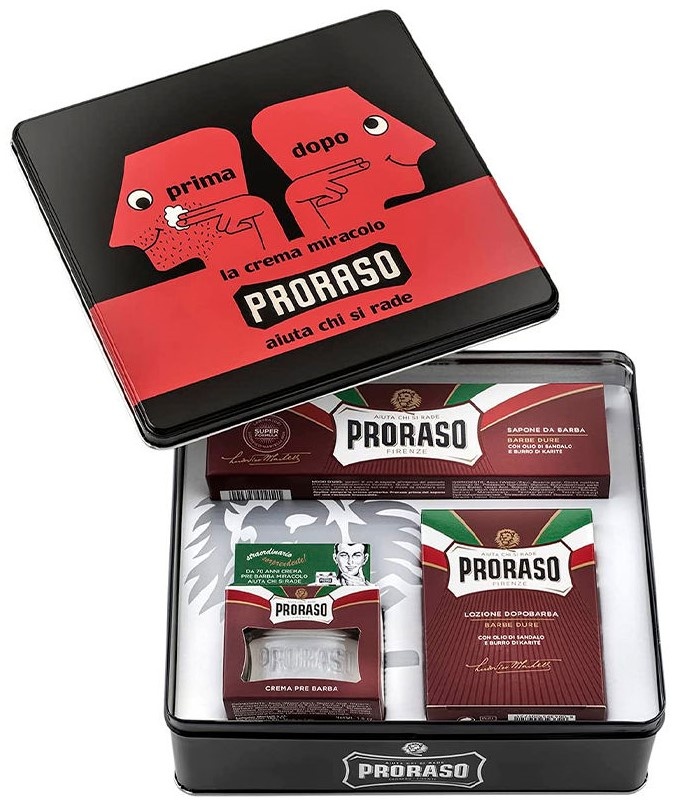 Подарочный набор Proraso Vintage Selection Prima & Dopo