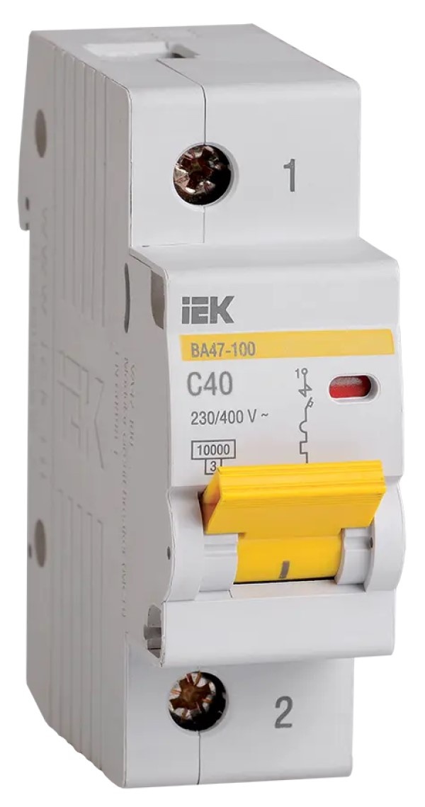 Автоматический выключатель IEK MVA40-1-040-C