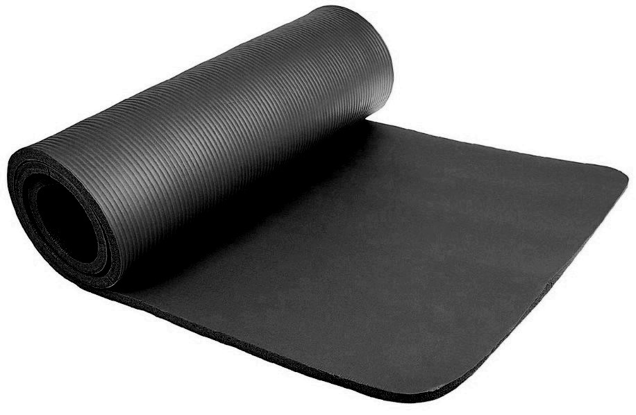 Коврик для йоги 4Play Soft 183x61x1cm Black