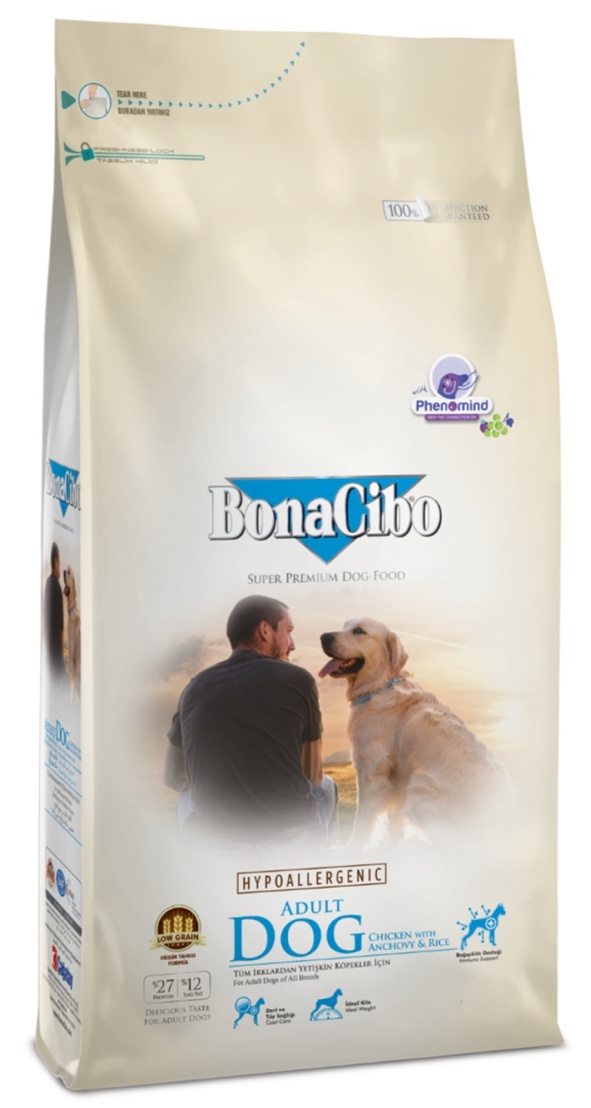 Сухой корм для собак BonaCibo Adult Dog Chicken 15kg