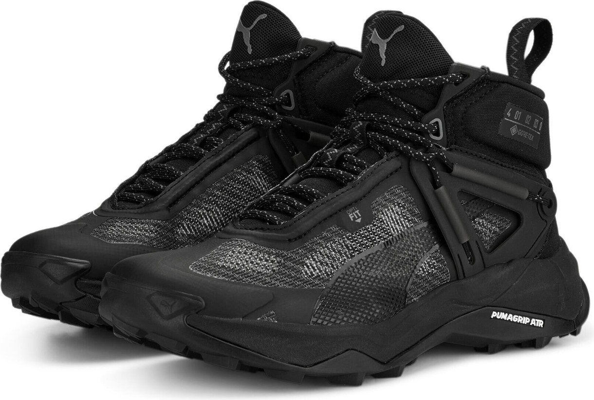 Bocanci pentru bărbați Puma Explore Nitro Mid Gtx Puma Black/Cool Dark Gray 41