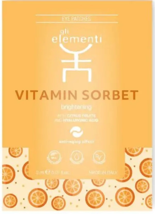 Patch pentru ochi Gli Elementi Vitamin Sorbet 6x2ml
