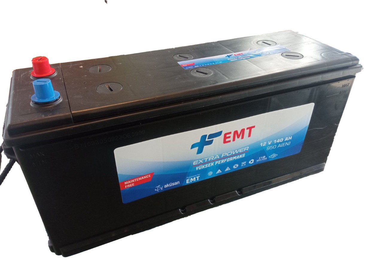 Автомобильный аккумулятор EMT Extra Power HD 12V 140Ah