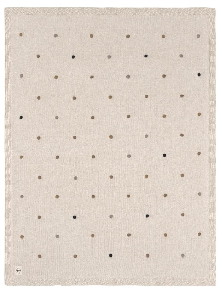 Одеяло для малышей Lassig GOTS Dots Nature LS1542005343