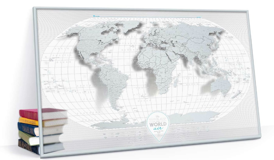 Карта мира 1DEA.me Travel Map Air World (13041)
