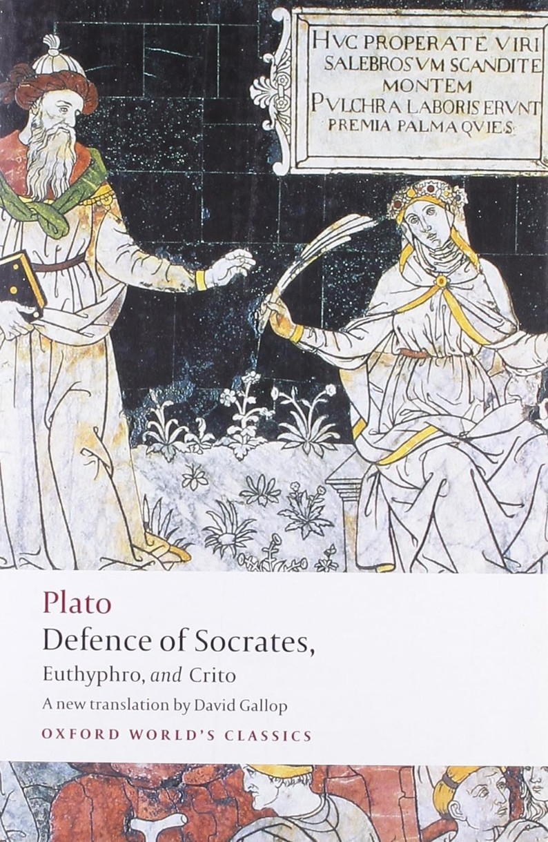 Книга Defence of Socrates, Euthyphro, Crito, Plato (9780199540501)