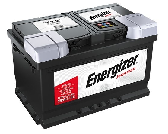 Автомобильный аккумулятор Energizer Premium 12V 72Ah