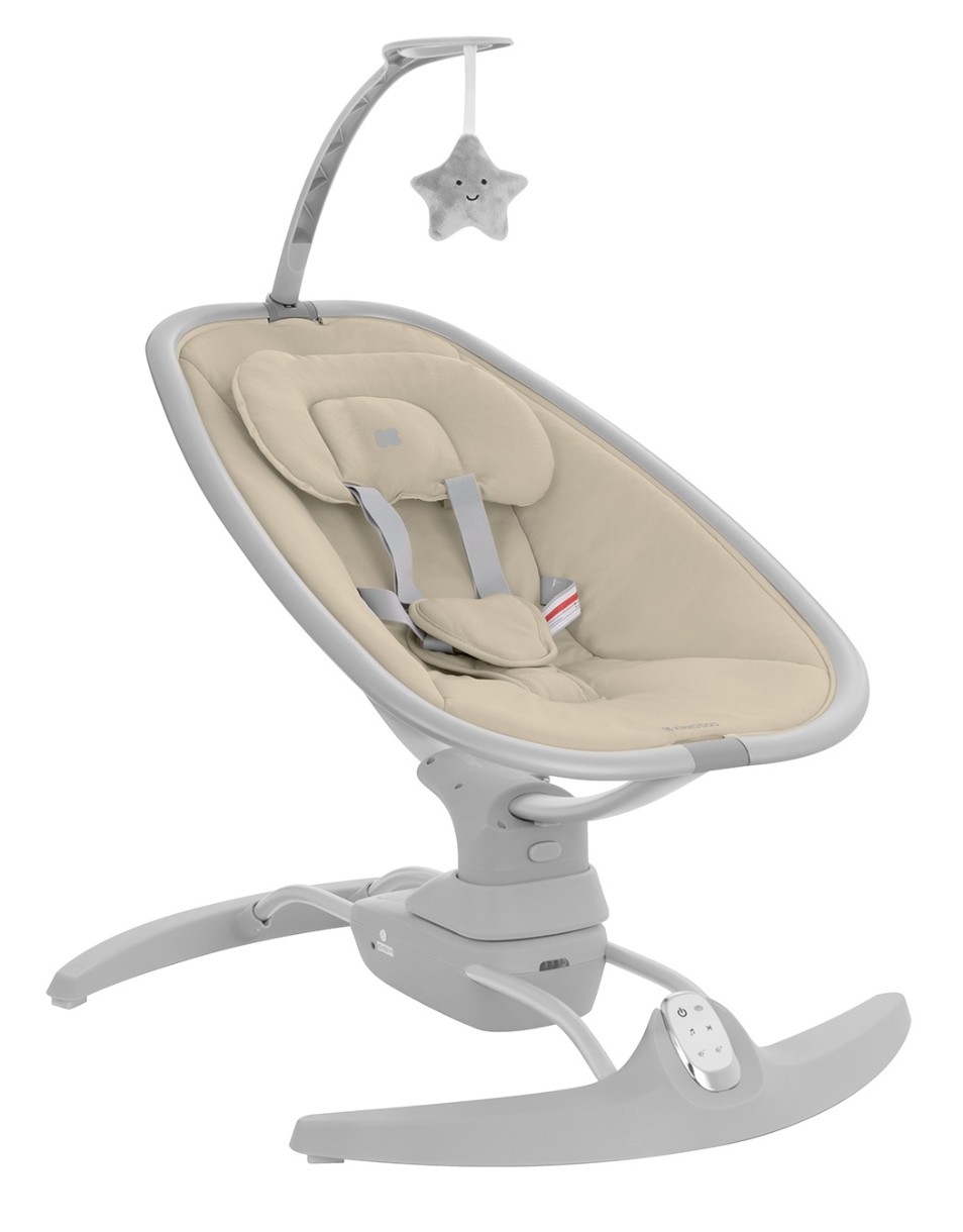 Детское кресло-качалка Kikka Boo Spinny Beige