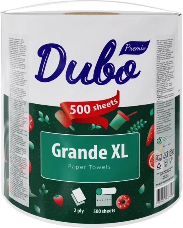 Бумажные полотенца Диво Premio Grande XL 2 plies 1 roll