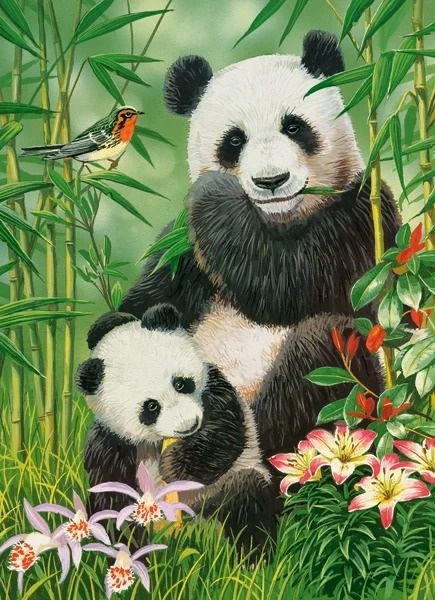 Puzzle Castorland 300 Panda Brunch (B-030507)