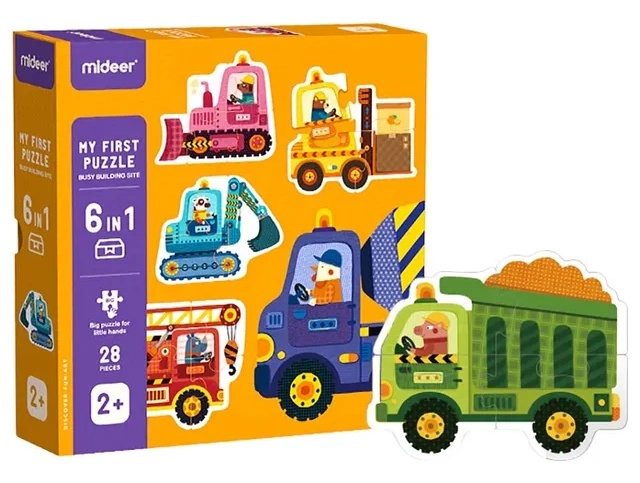 Puzzle Mideer Construction Side (MD3176)