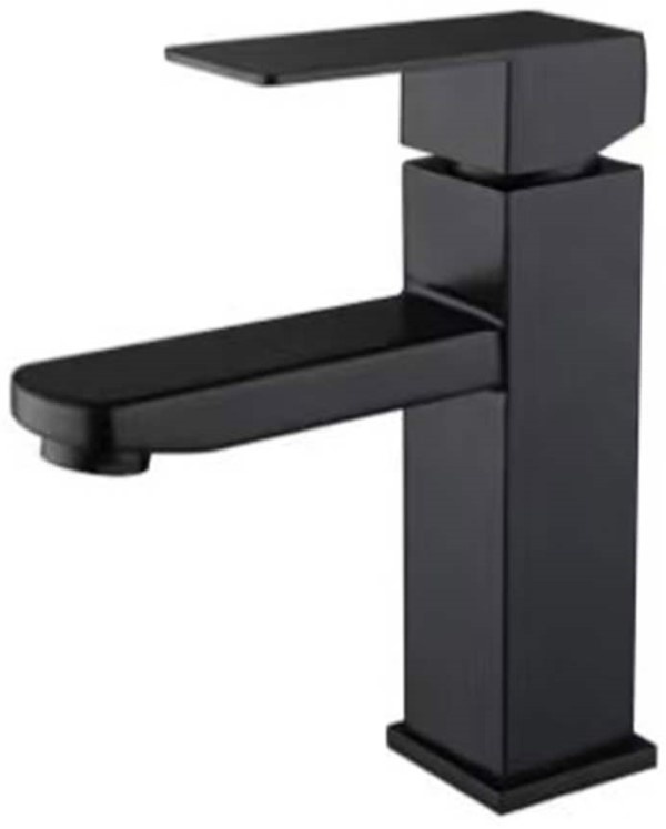 Смеситель для умывальника Mat|eco Inox Cubo (114287)