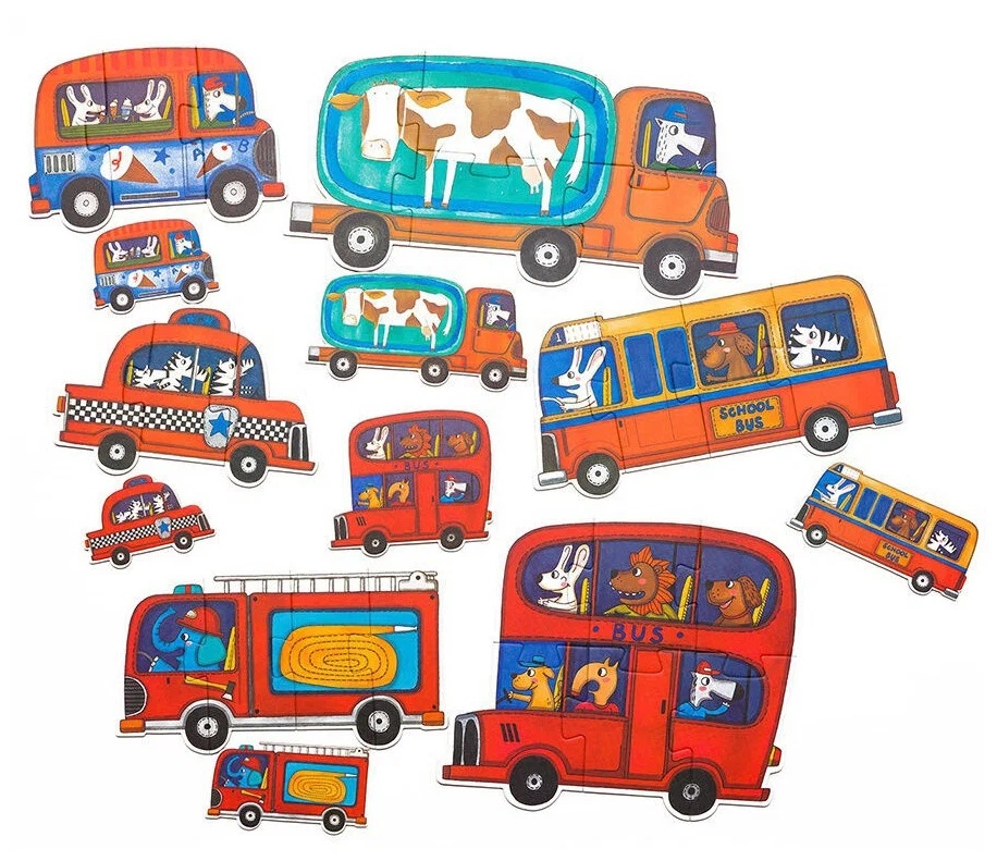 Puzzle Mideer Transport (MD0077-1)