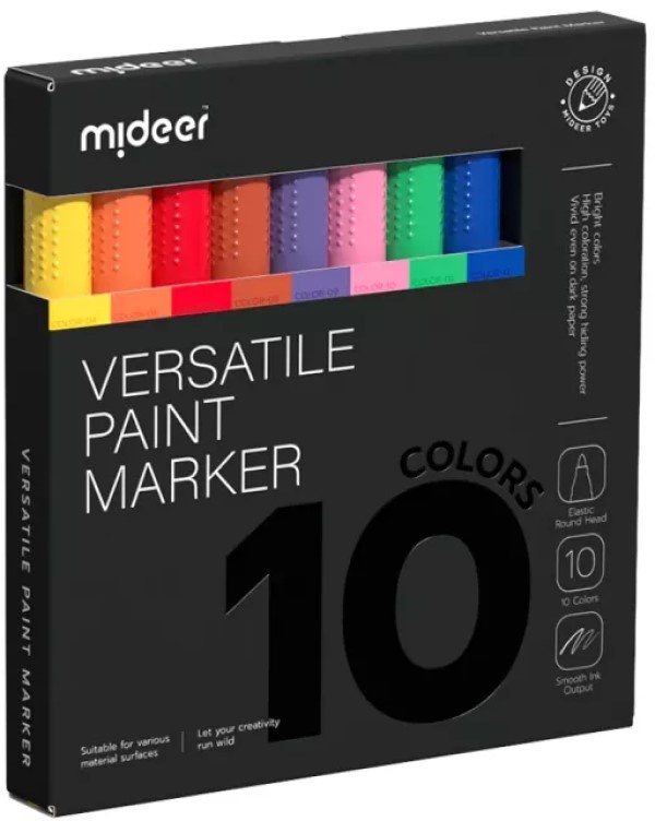 Маркеры Mideer 10 Color (MD6240)