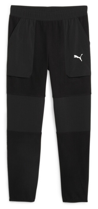 Pantaloni spotivi pentru bărbați Puma Fit Hybrid Polar Fleece/Woven Pan Puma Black XS