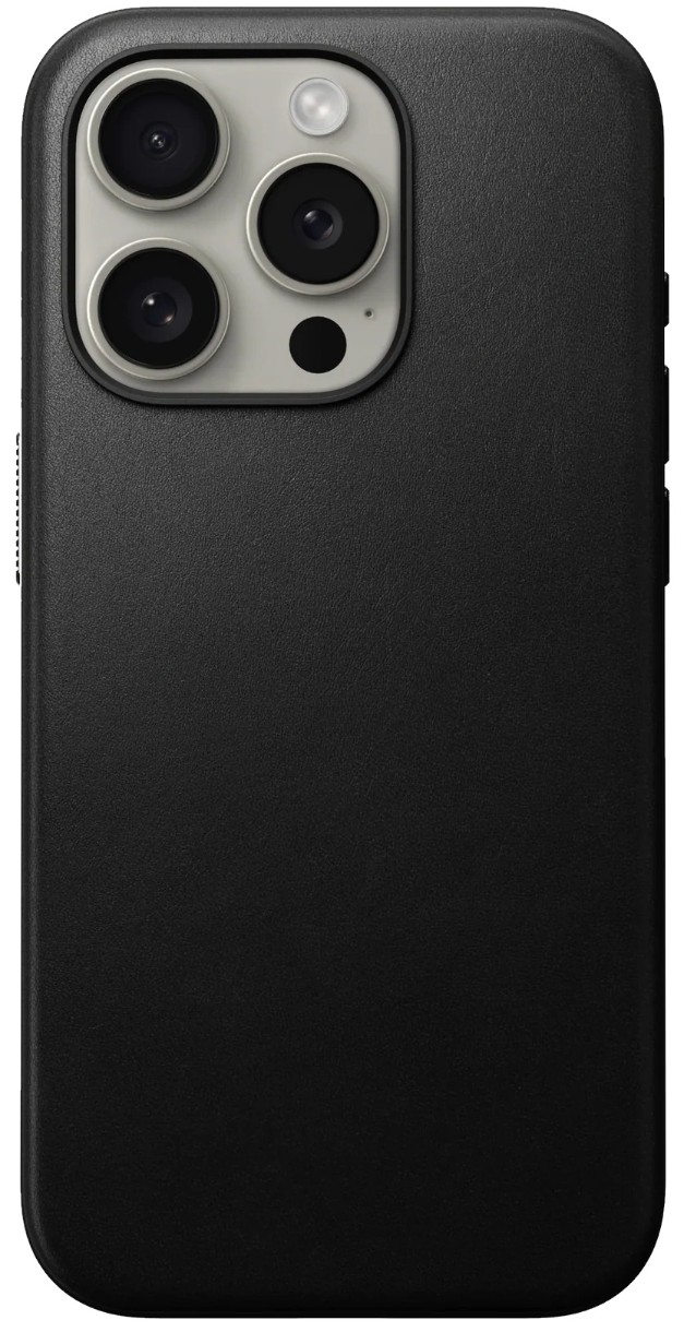 Чехол Nomad Modern Leather for iPhone 15 Pro Max Black (NM-NM01617785)