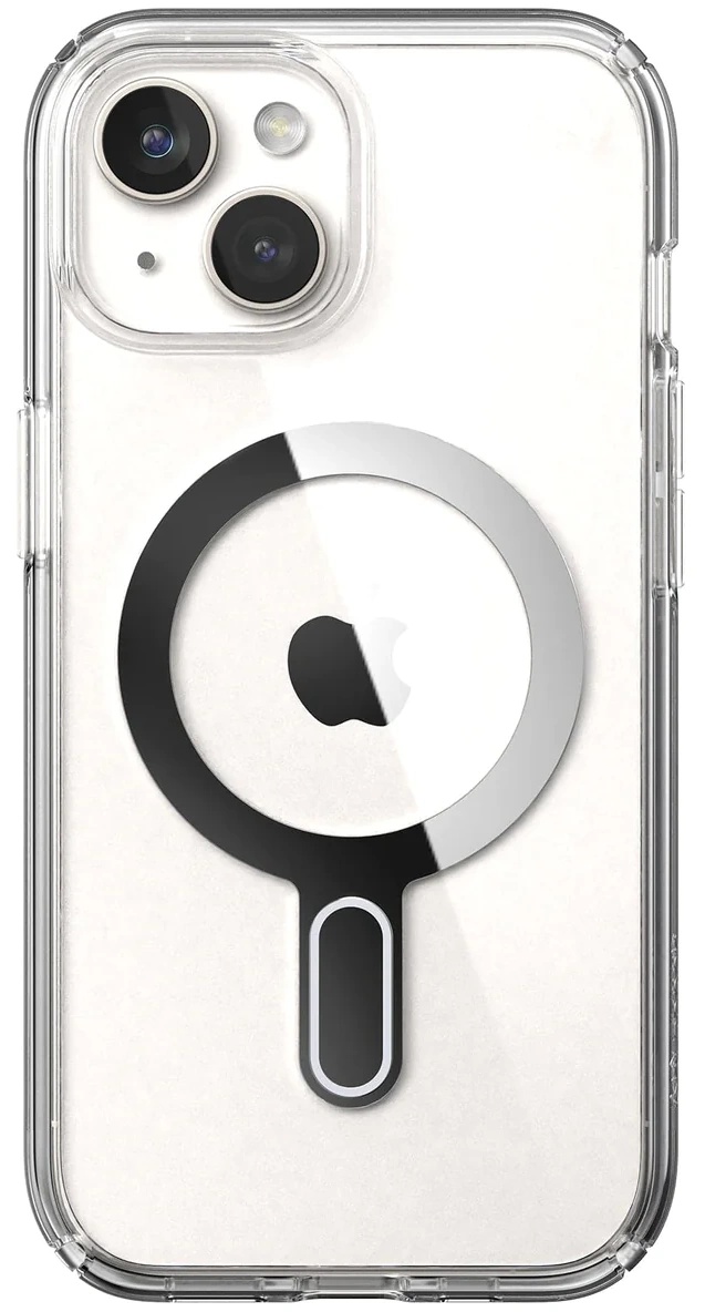 Husa de protecție Speck Presidio Perfect-Clear MagSafe with Clicklock iPhone 15
