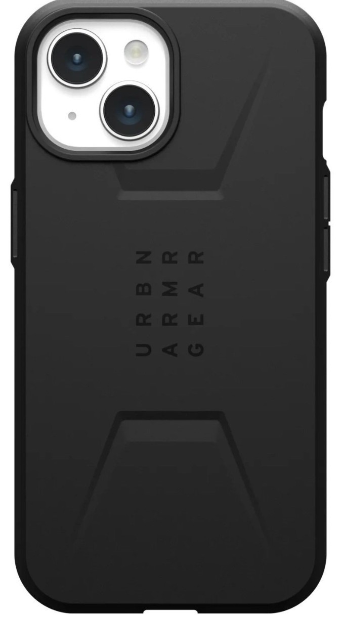 Husa de protecție UAG iPhone 15 Plus Civilian Magsafe Black (114306114040)