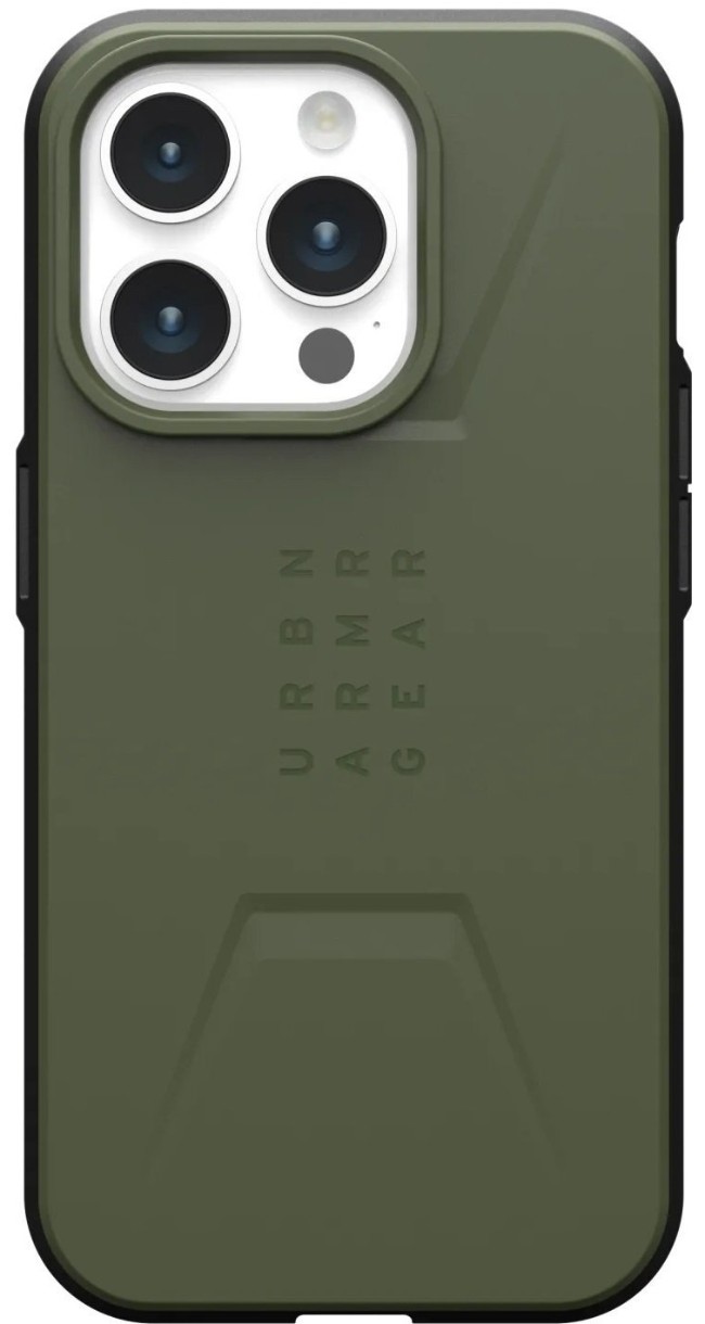 Чехол UAG iPhone 15 Pro Max Civilian Magsafe Olive Drab (114295117272)