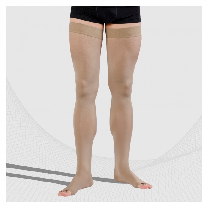 Ciorapi compresivi Tonus Elast 0403 Lux II 152-170cm L Sand