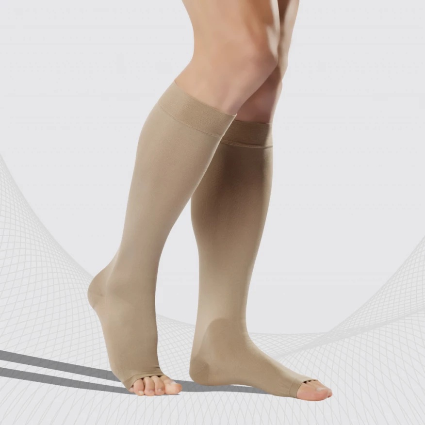 Ciorapi compresivi Tonus Elast 0408 Lux II 158-170cm L Sand