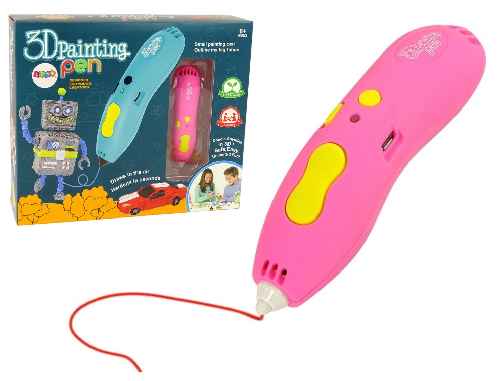 Stilou-3D 4Play 3D Painting Pen Pink