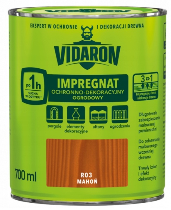 Impregnant pentru lemn Vidaron R03 0.7L