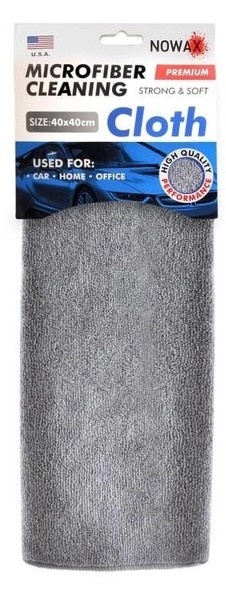 Салфетка для авто Nowax 40x40 NX67441 Grey