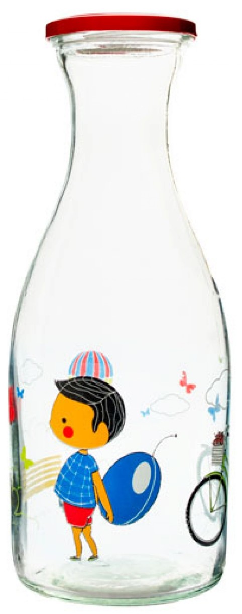 Бутылки для воды Everglass Boy 1L (10000/D4) 6pcs