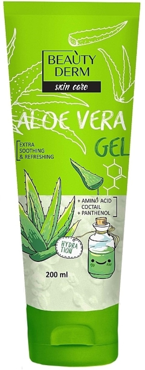 Gel pentru față Beauty Derm Аloe Vera Face Gel 200ml