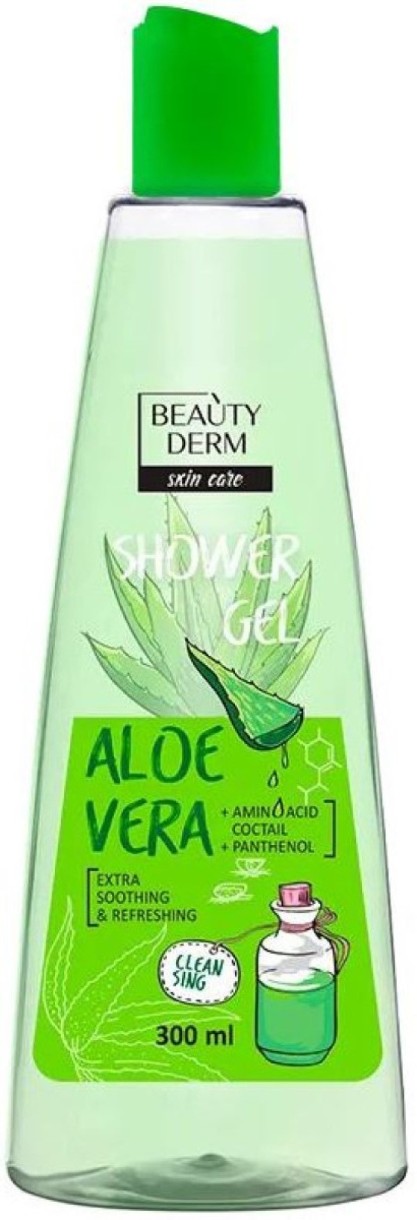 Гель для душа Beauty Derm Аloe Vera Shower Gel 300ml