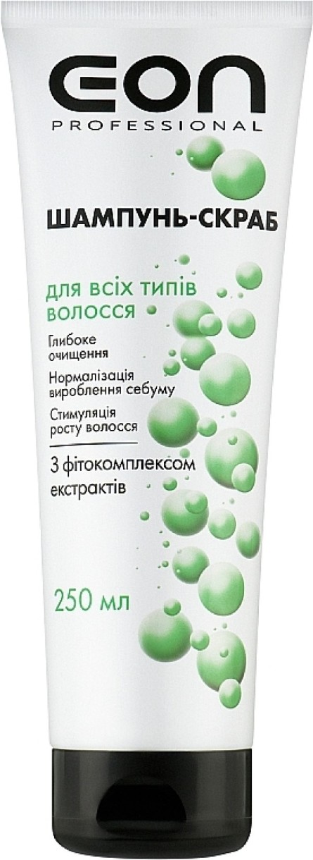 Шампунь-скраб для волос EON Shampoo-Scrub All Types 250ml