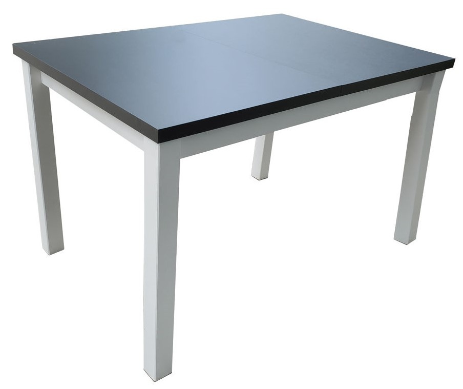 Обеденный стол Magnusplus Max 5 80x120/150 Graphite Top/White Base