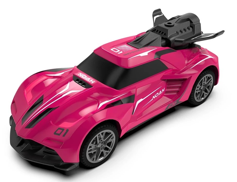Jucărie teleghidată Sulong Toys  Spray Car Pink (SL-354RHP)