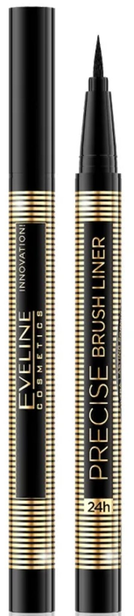 Eyeliner pentru ochi Eveline Precise Brush Liner Black