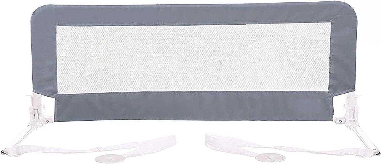 Защитный барьер для кроватки DreamBaby Prague Gray (G7760)